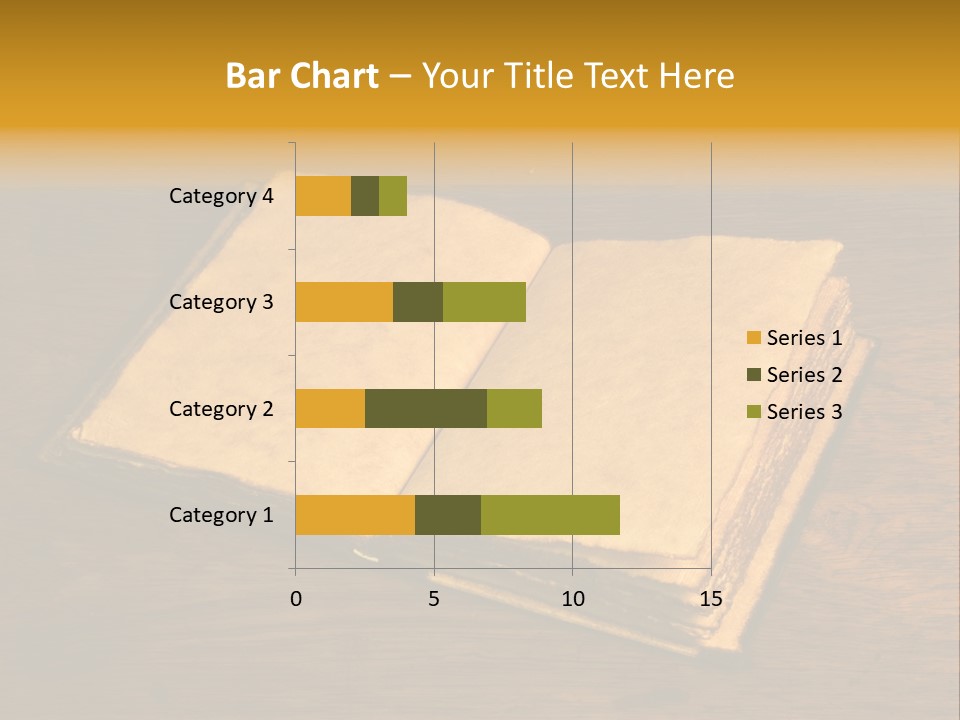 Dirty Desk Textured Effect PowerPoint Template