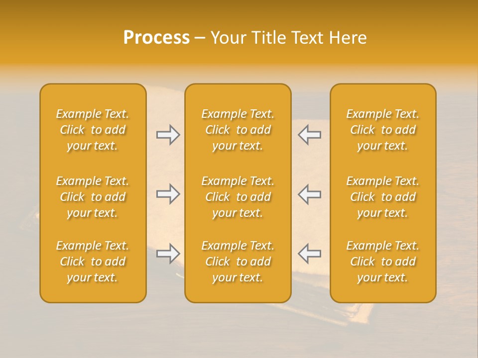 Dirty Desk Textured Effect PowerPoint Template