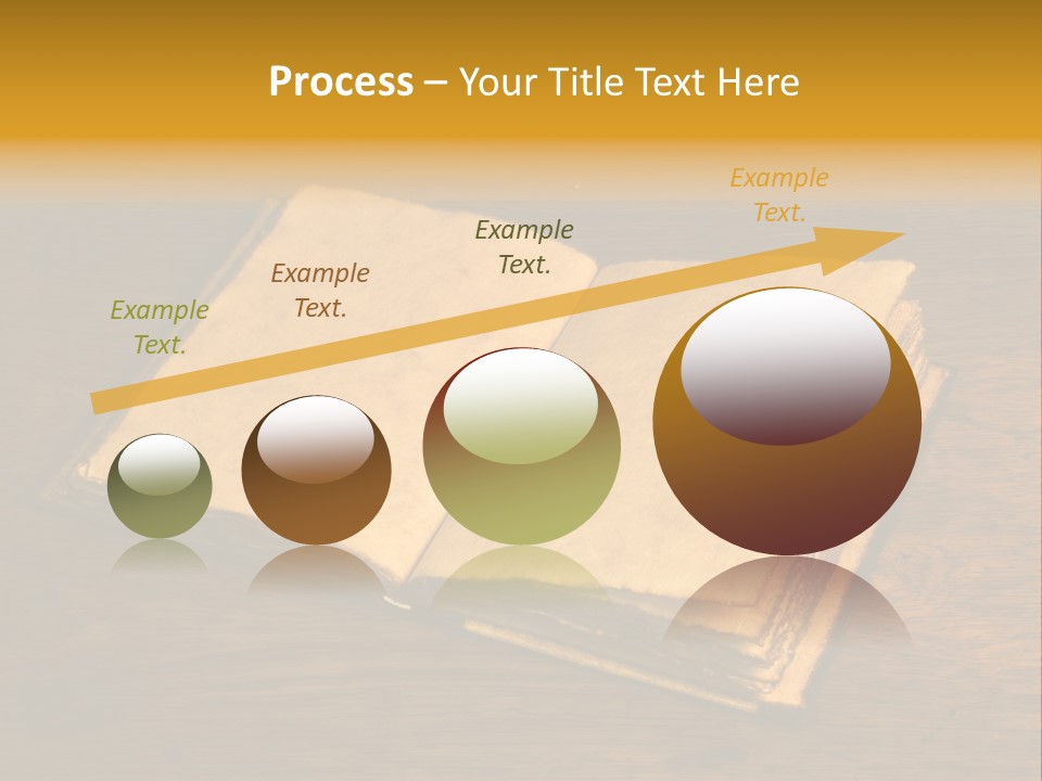 Dirty Desk Textured Effect PowerPoint Template