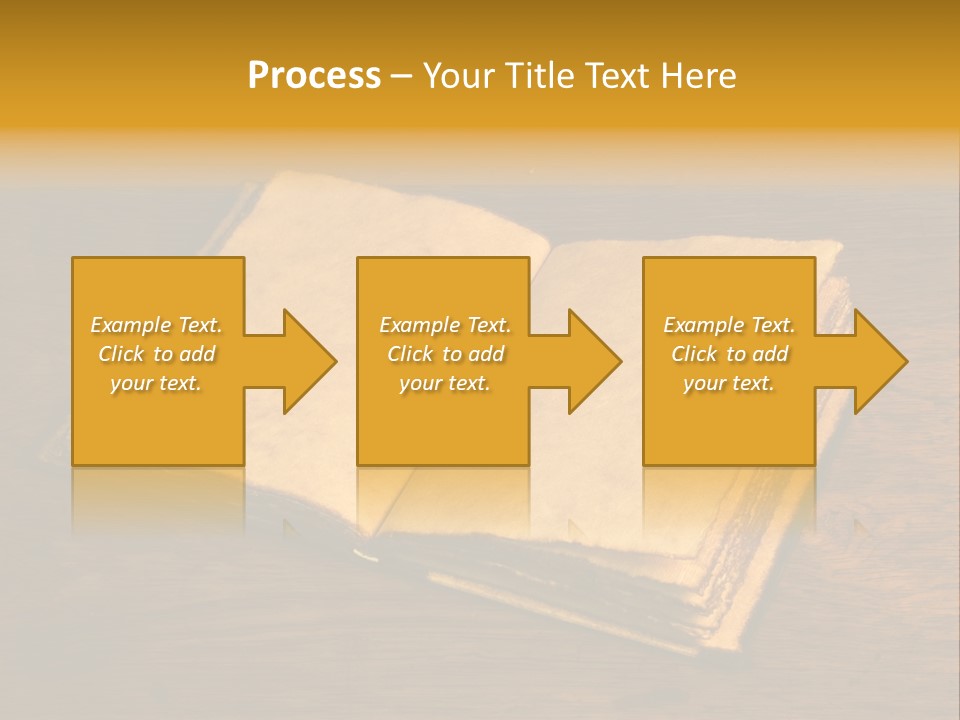 Dirty Desk Textured Effect PowerPoint Template