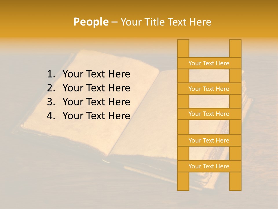 Dirty Desk Textured Effect PowerPoint Template