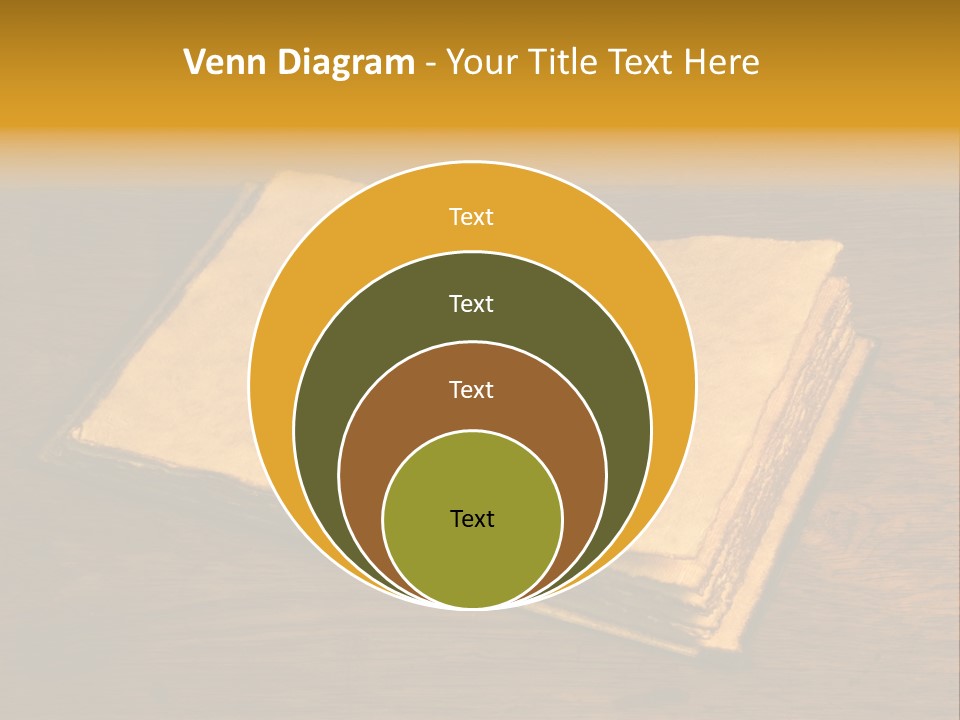 Dirty Desk Textured Effect PowerPoint Template