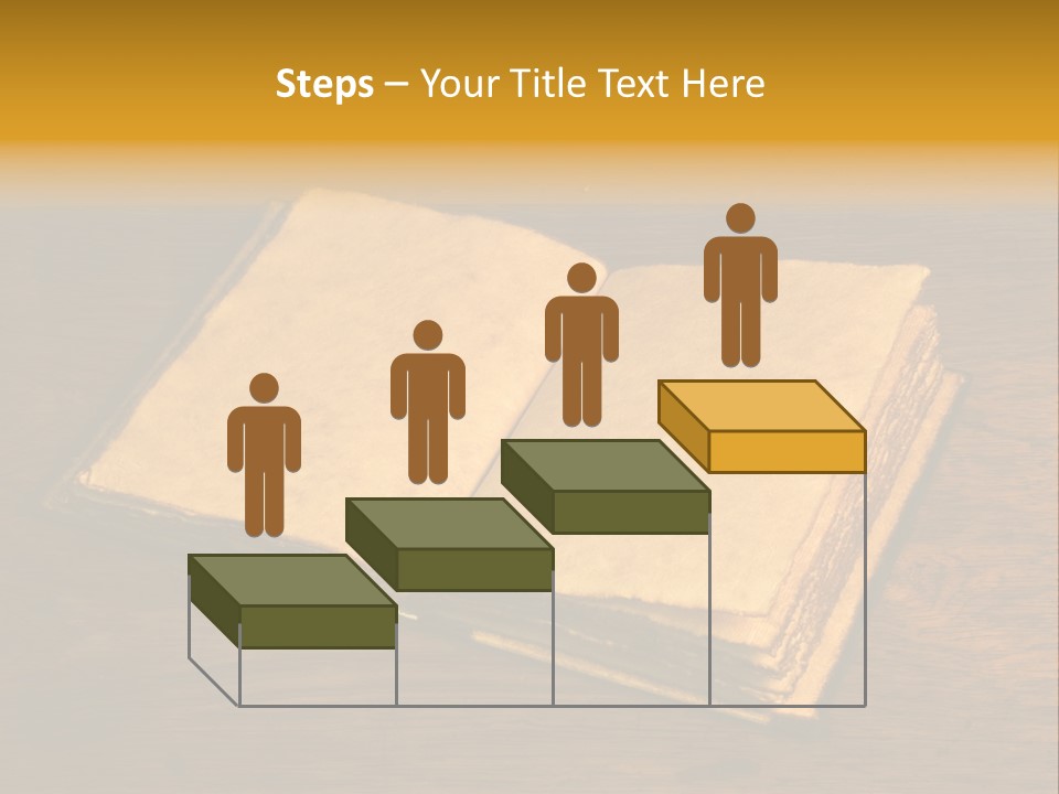 Dirty Desk Textured Effect PowerPoint Template