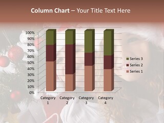 Female Christmas Tree Play PowerPoint Template