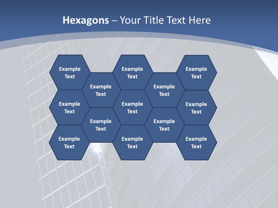 City Glass Toned PowerPoint Template