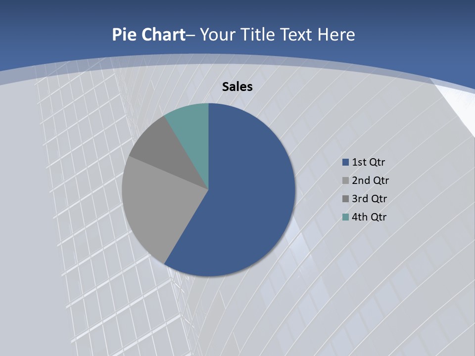 City Glass Toned PowerPoint Template