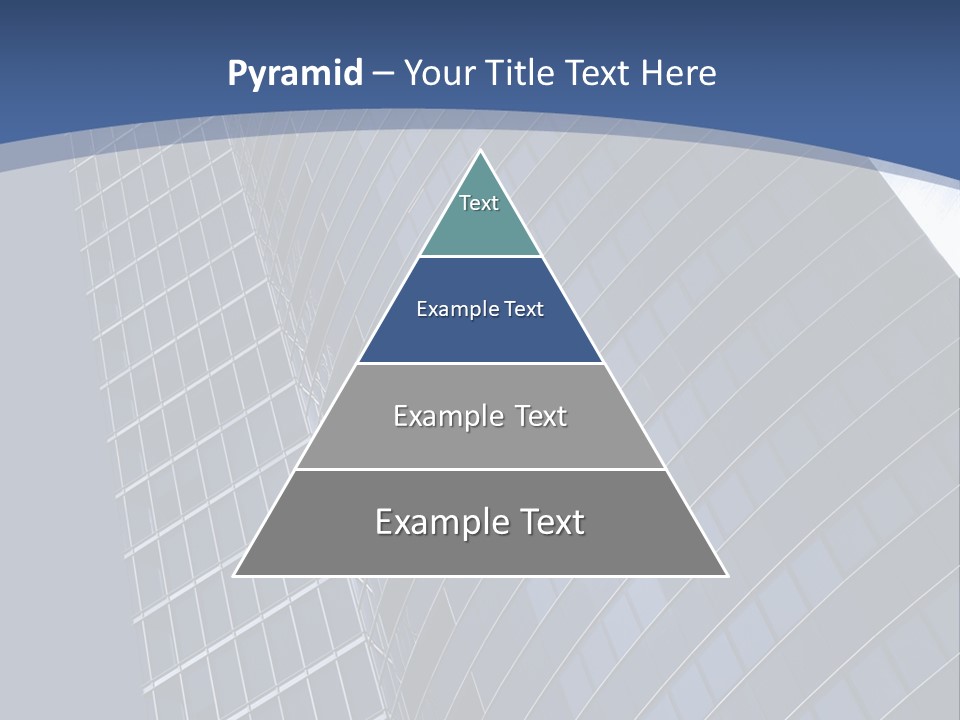 City Glass Toned PowerPoint Template