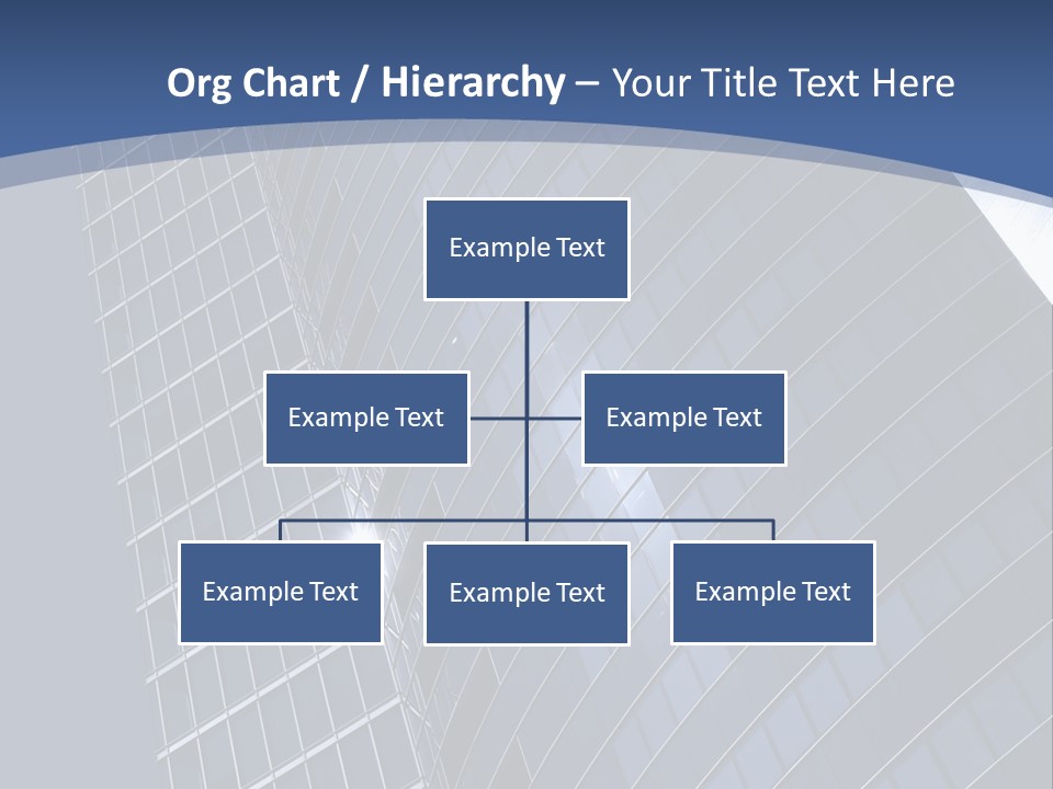 City Glass Toned PowerPoint Template