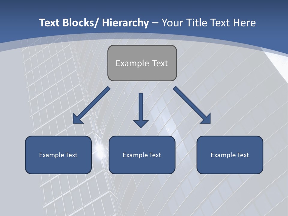 City Glass Toned PowerPoint Template