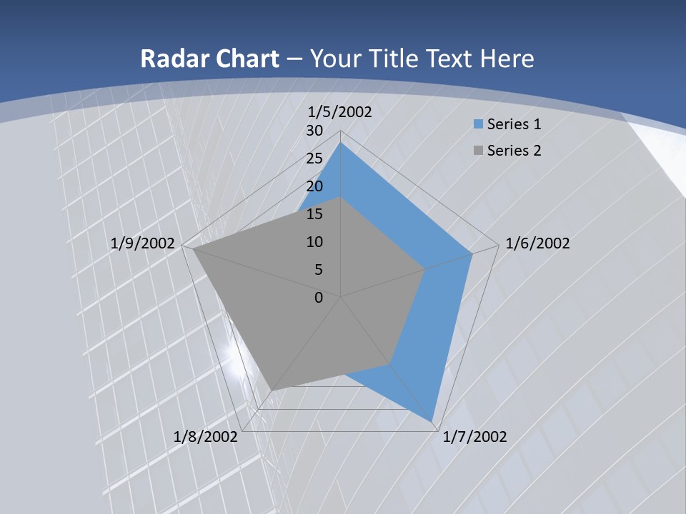 City Glass Toned PowerPoint Template