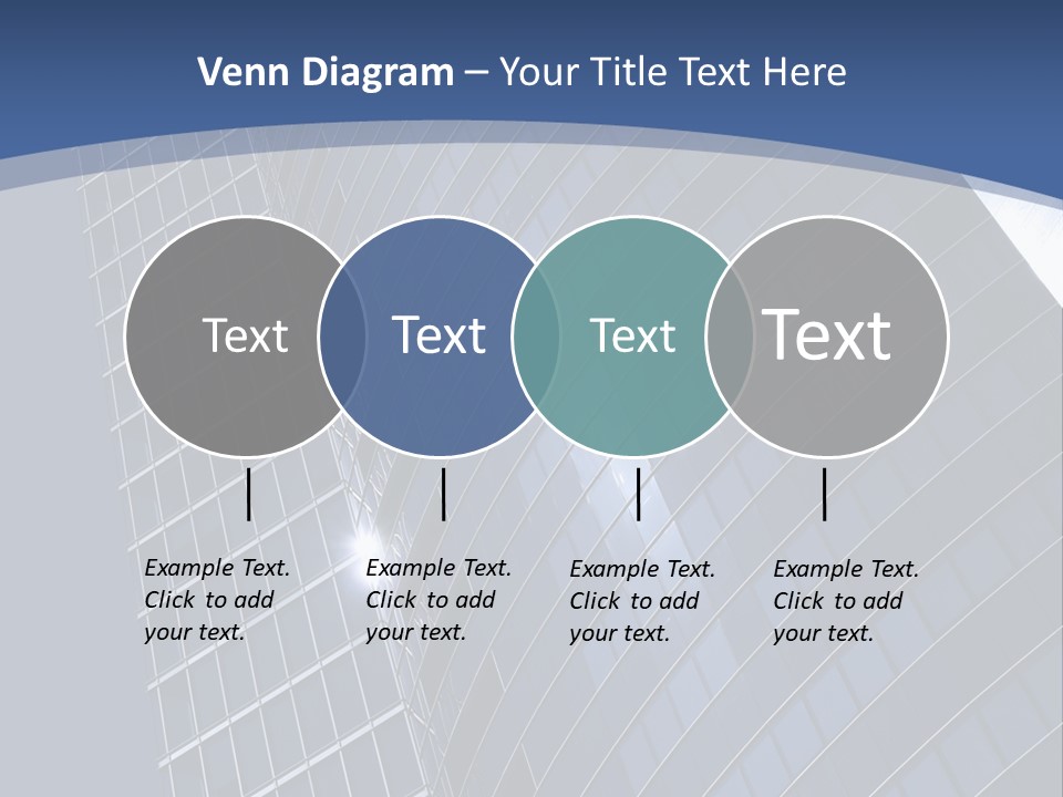 City Glass Toned PowerPoint Template