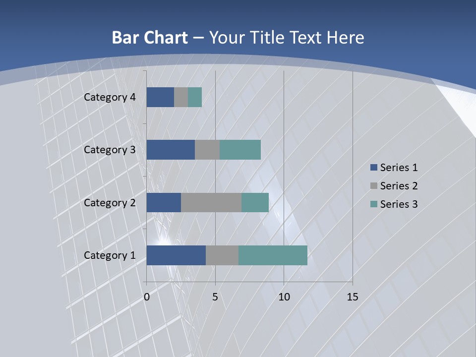 City Glass Toned PowerPoint Template