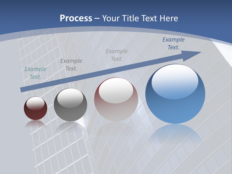 City Glass Toned PowerPoint Template