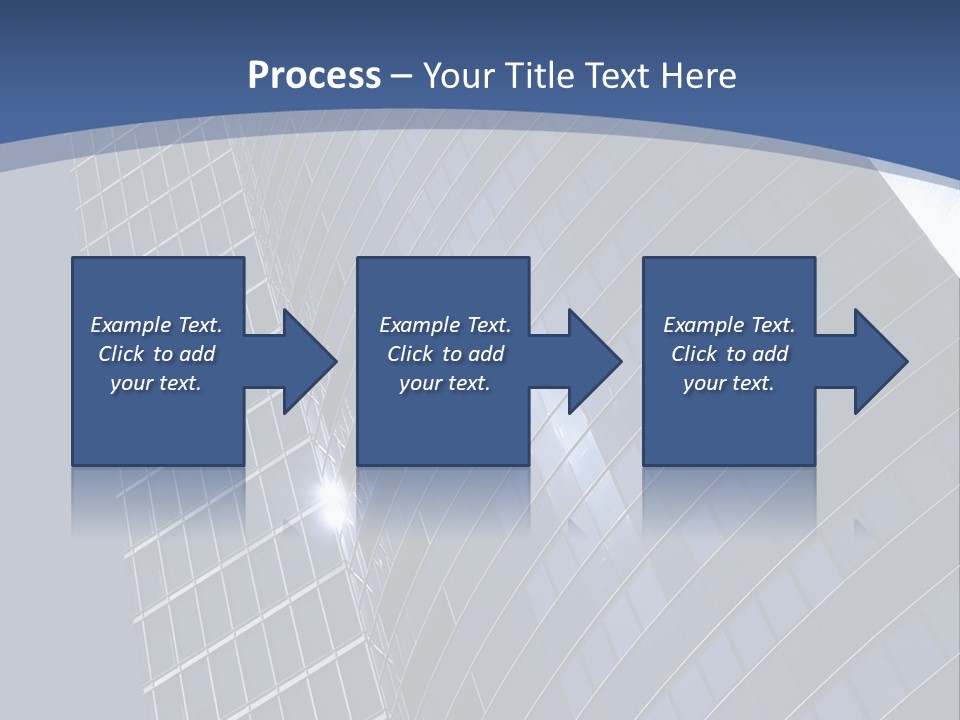City Glass Toned PowerPoint Template
