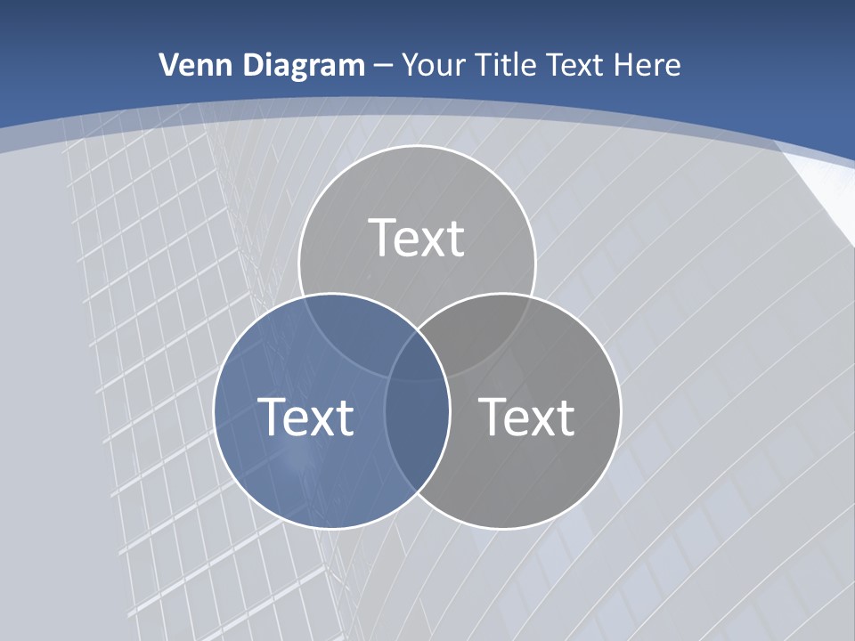 City Glass Toned PowerPoint Template