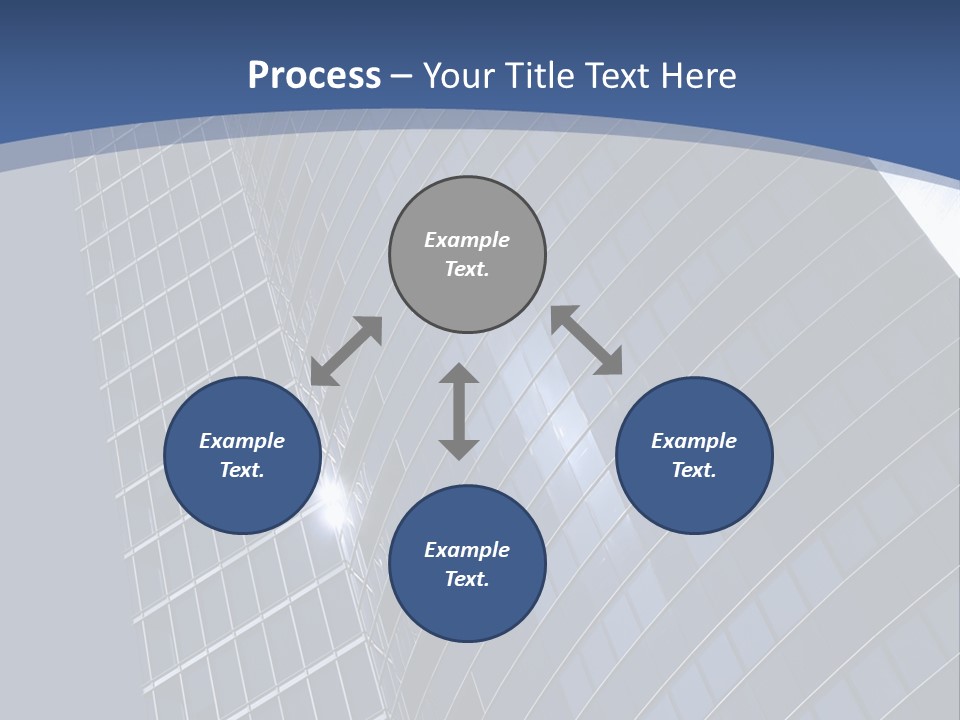 City Glass Toned PowerPoint Template