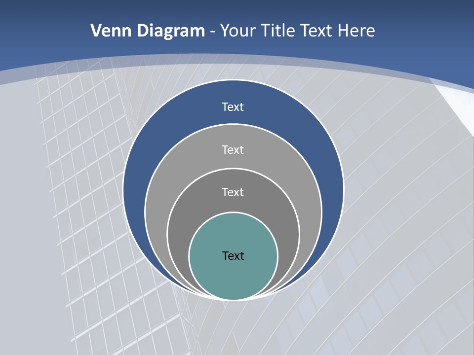 City Glass Toned PowerPoint Template