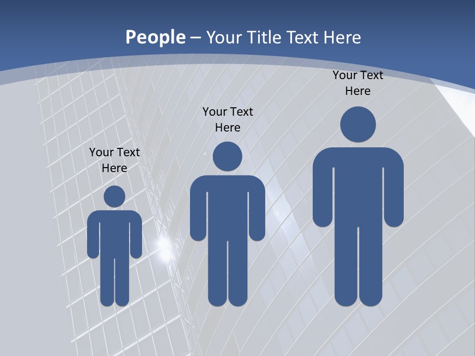 City Glass Toned PowerPoint Template