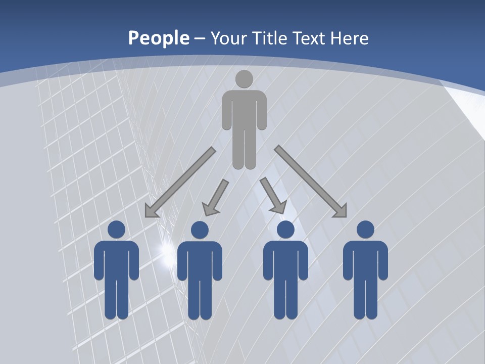 City Glass Toned PowerPoint Template