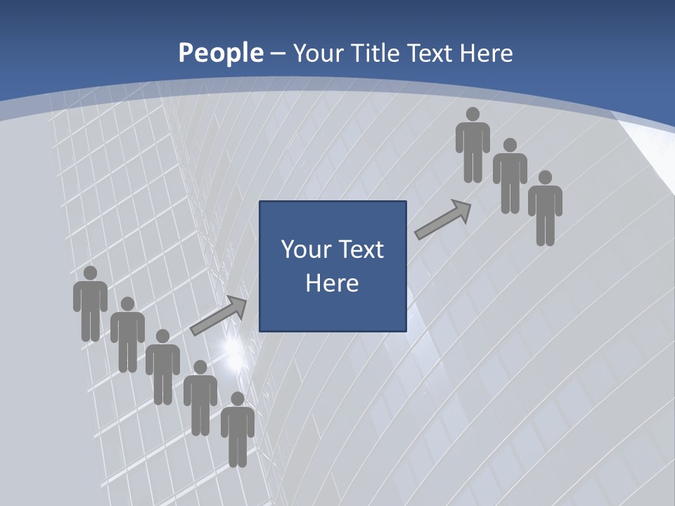 City Glass Toned PowerPoint Template