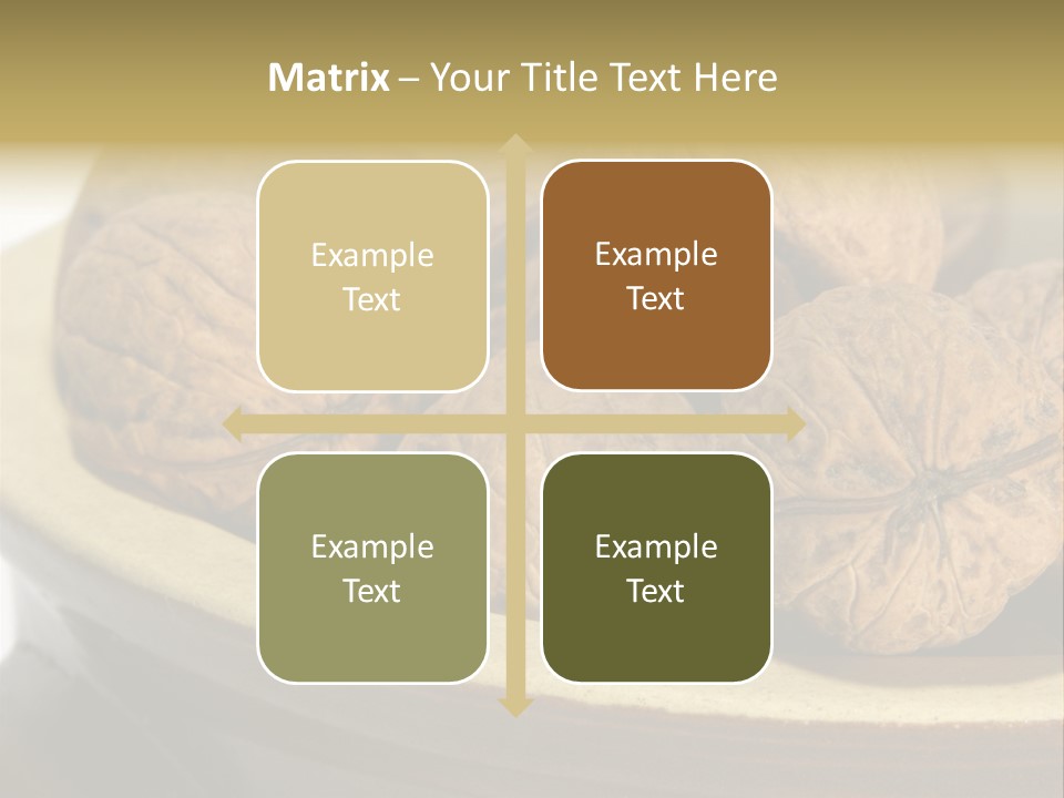 Health Food Close Relation PowerPoint Template