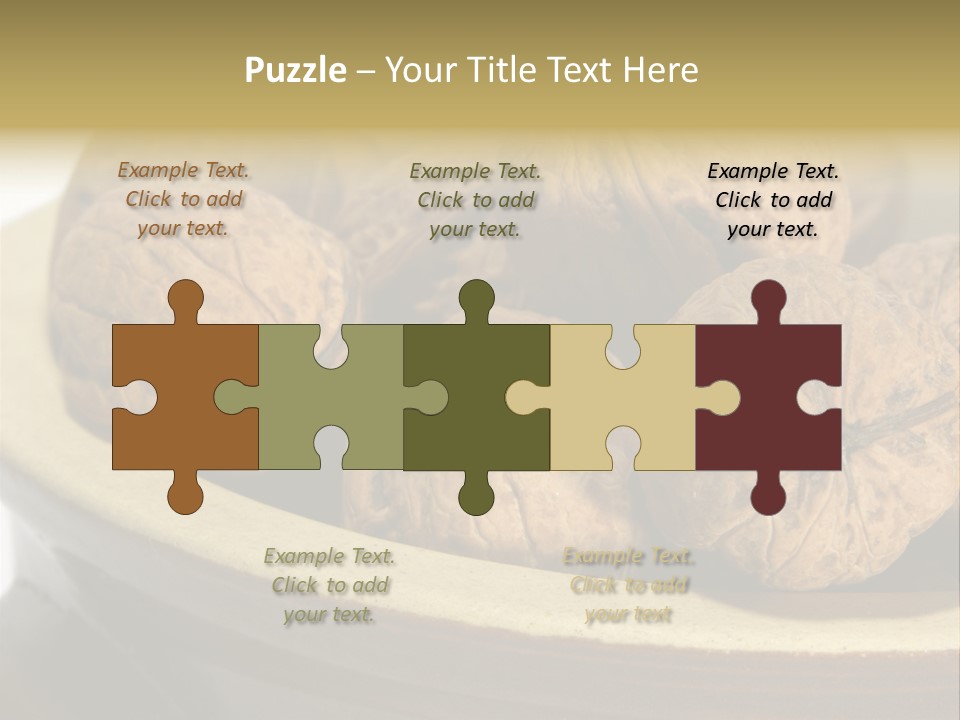 Health Food Close Relation PowerPoint Template