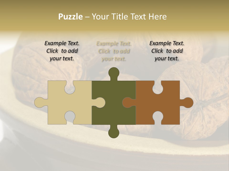 Health Food Close Relation PowerPoint Template