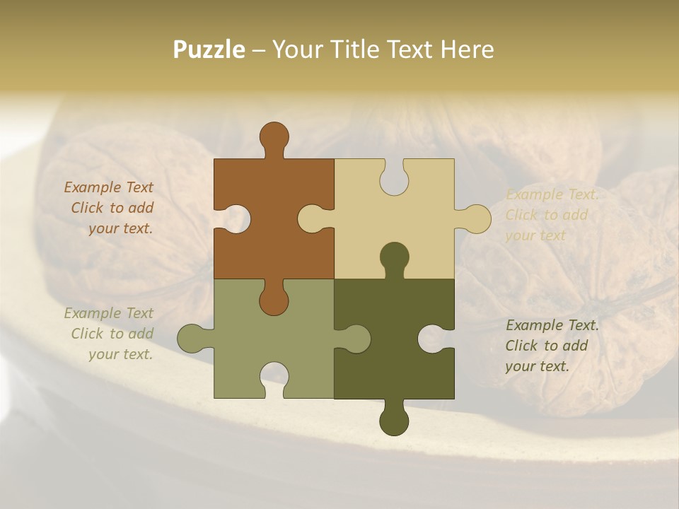 Health Food Close Relation PowerPoint Template