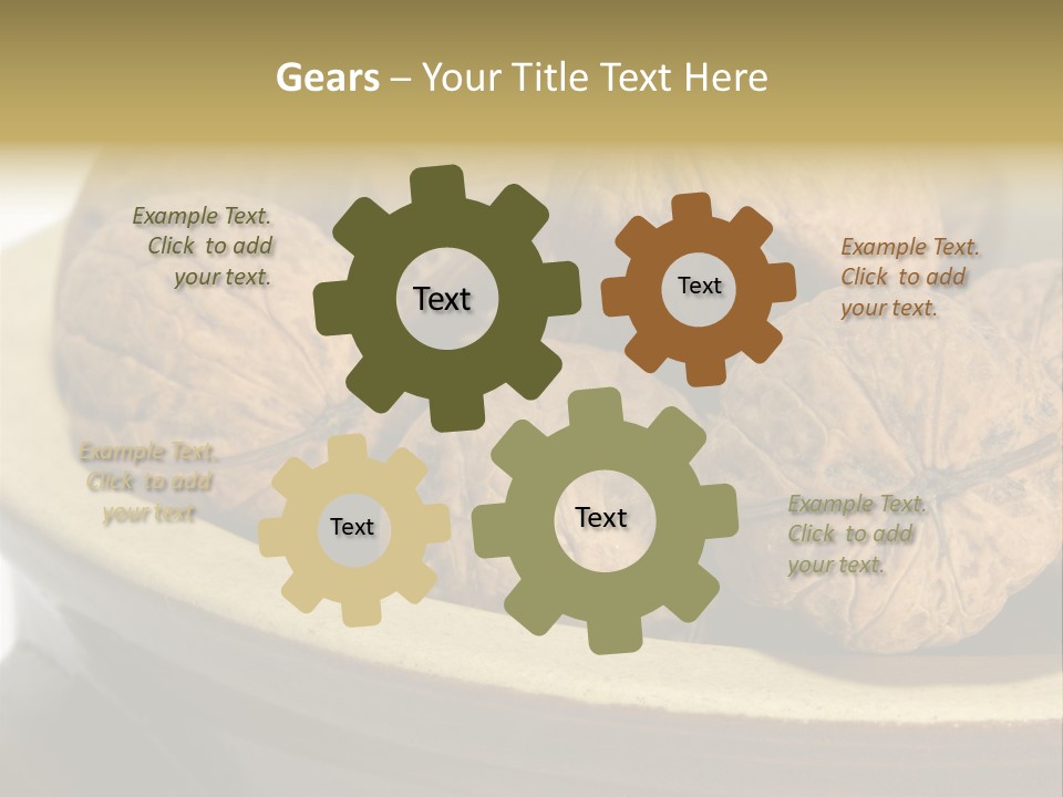Health Food Close Relation PowerPoint Template