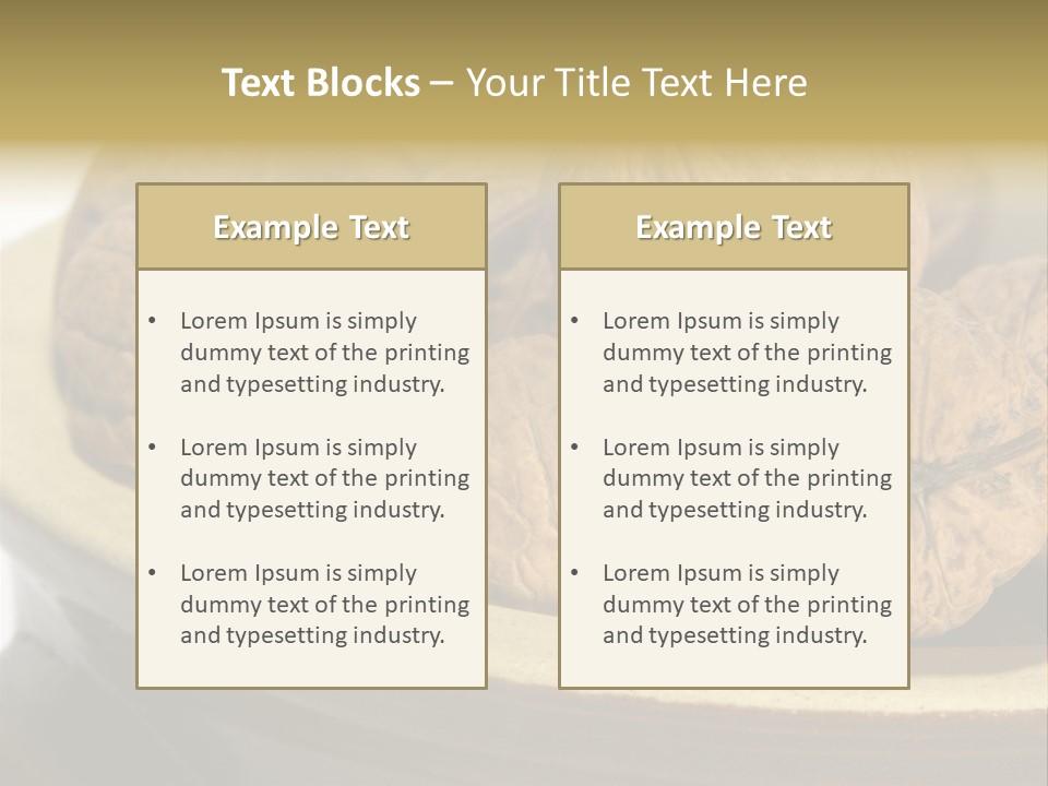 Health Food Close Relation PowerPoint Template