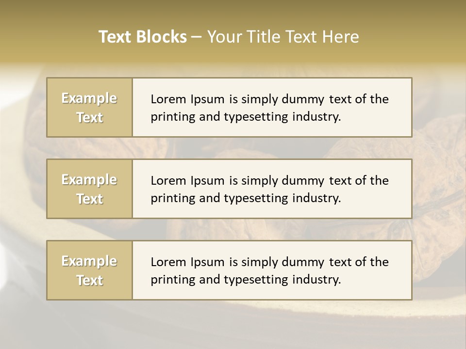 Health Food Close Relation PowerPoint Template
