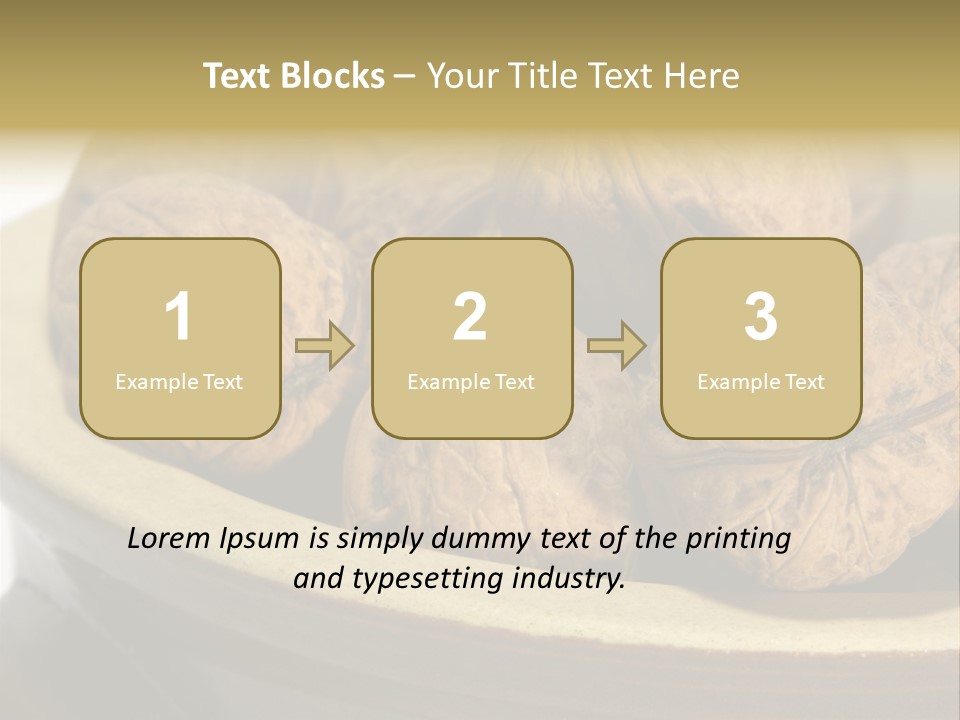Health Food Close Relation PowerPoint Template