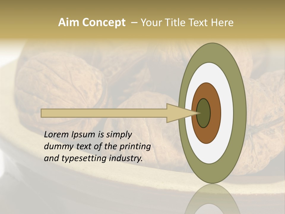 Health Food Close Relation PowerPoint Template