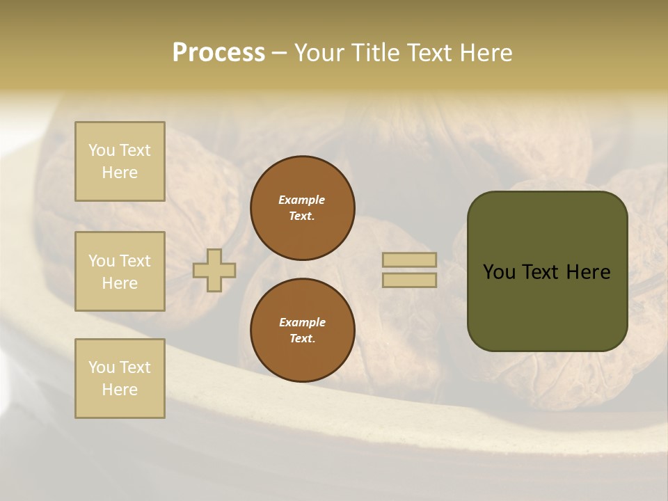 Health Food Close Relation PowerPoint Template