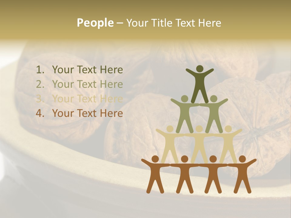 Health Food Close Relation PowerPoint Template