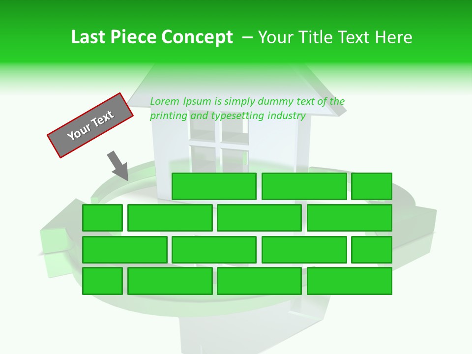 House Texture Live PowerPoint Template