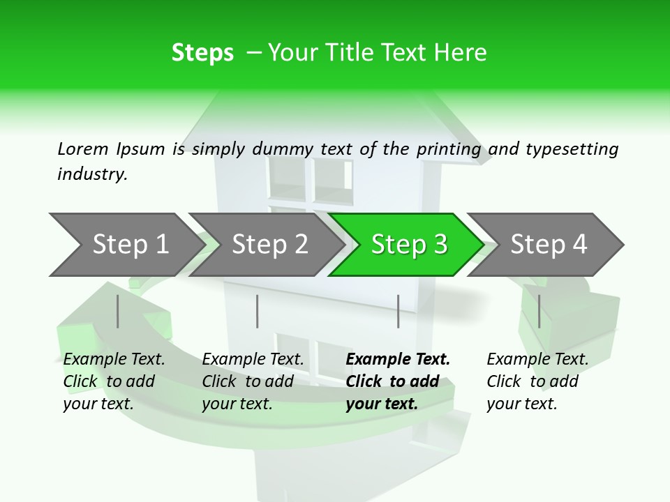 House Texture Live PowerPoint Template