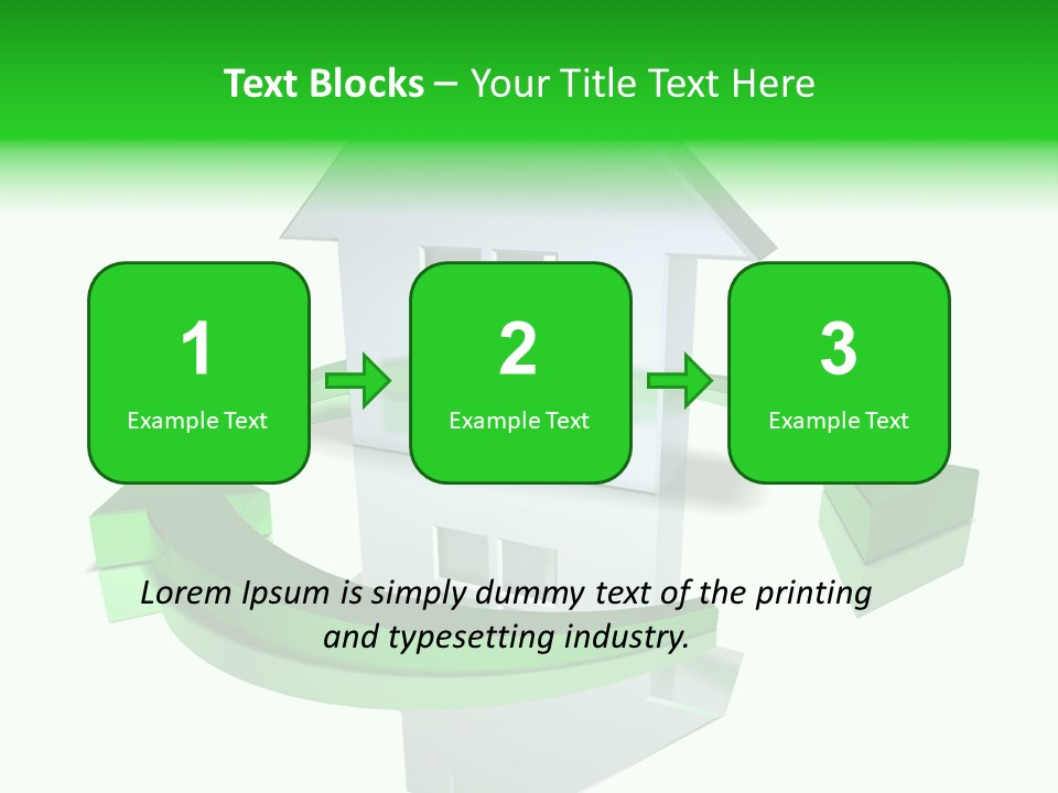 House Texture Live PowerPoint Template