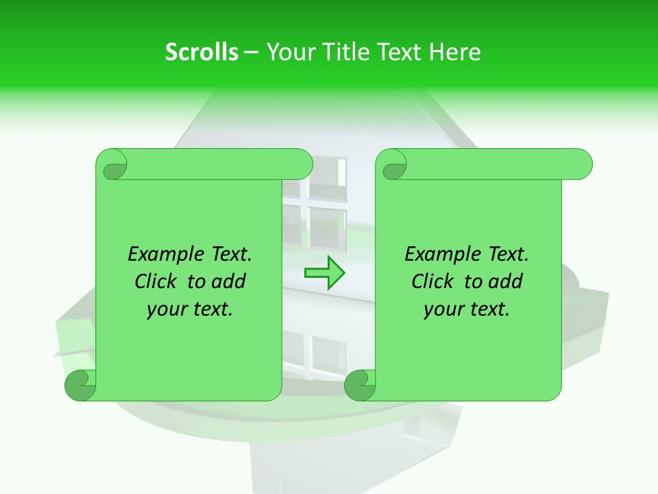 House Texture Live PowerPoint Template