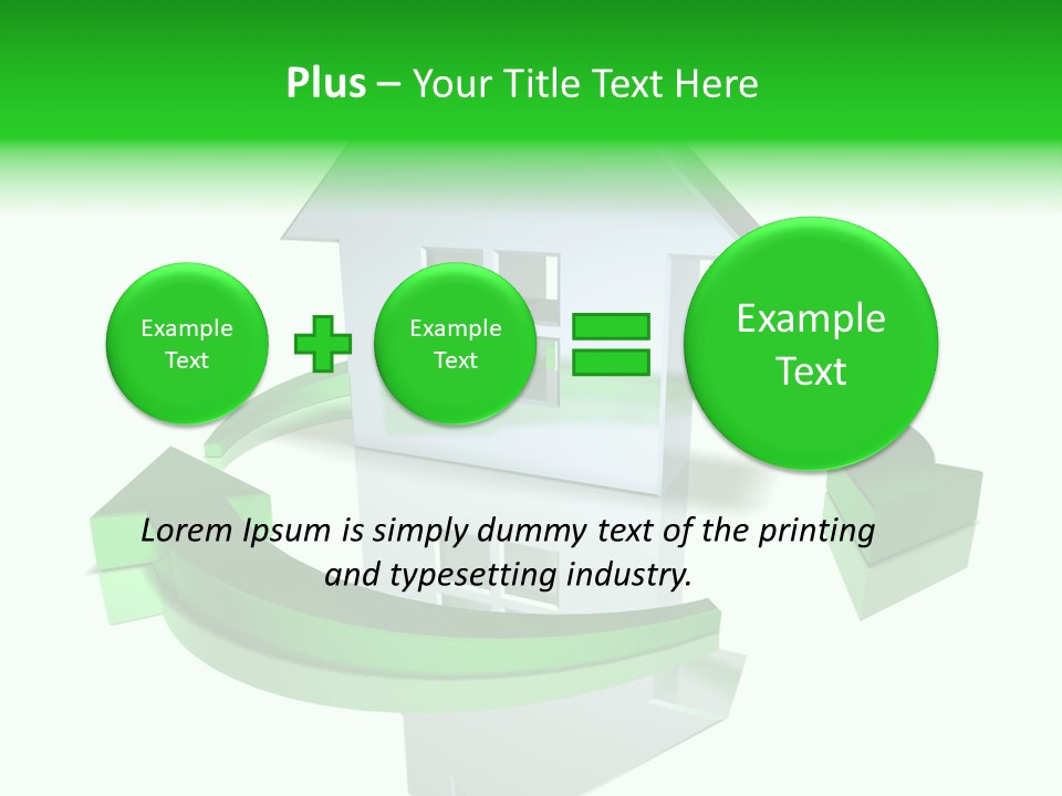 House Texture Live PowerPoint Template