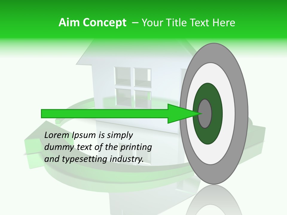 House Texture Live PowerPoint Template