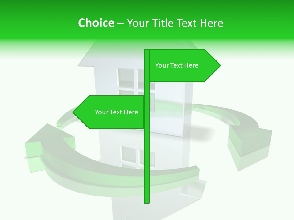 House Texture Live PowerPoint Template