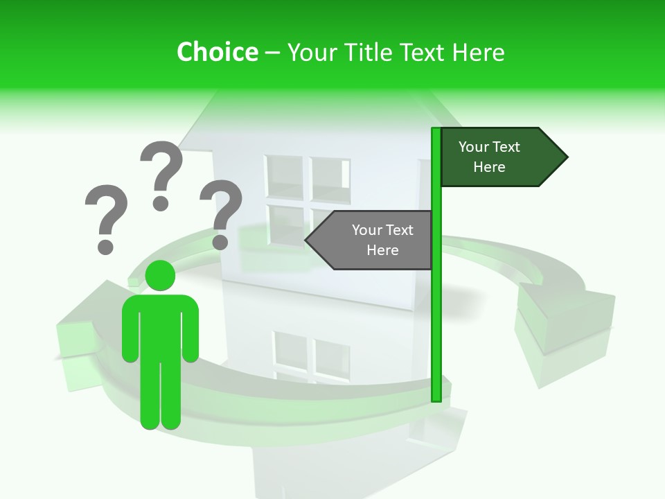 House Texture Live PowerPoint Template