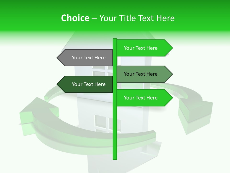 House Texture Live PowerPoint Template