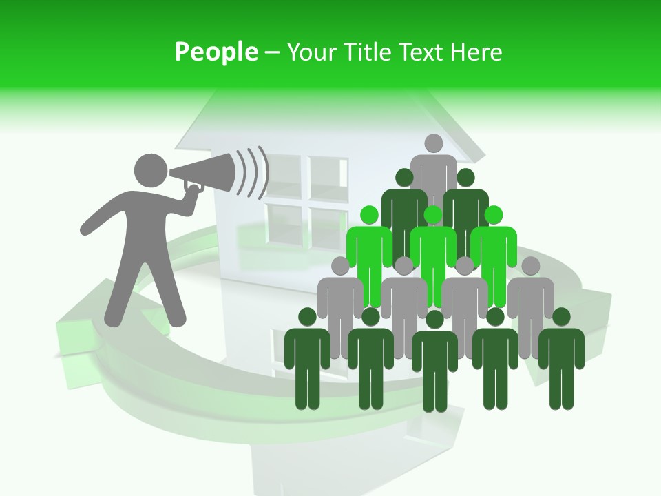 House Texture Live PowerPoint Template