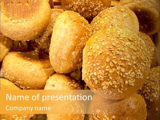 Small Loaf Bake Loaf PowerPoint Template