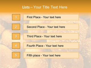Small Loaf Bake Loaf PowerPoint Template