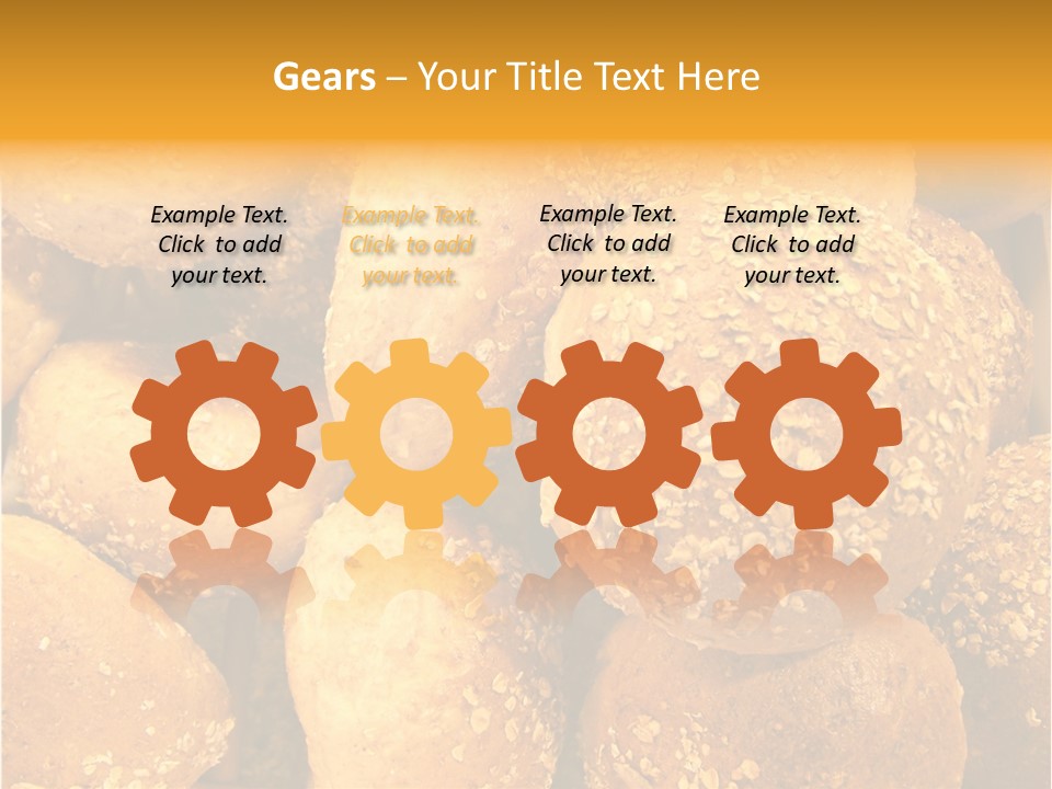 Small Loaf Bake Loaf PowerPoint Template