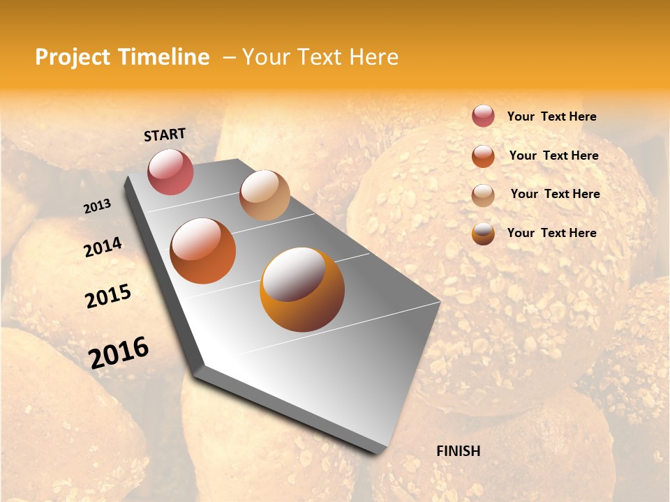 Small Loaf Bake Loaf PowerPoint Template