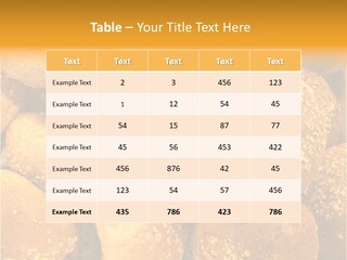 Small Loaf Bake Loaf PowerPoint Template